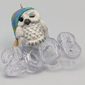 Hallmark Keepsake Cool Decade 2008, 9th in Series, Snowy Owl Christmas Ornament